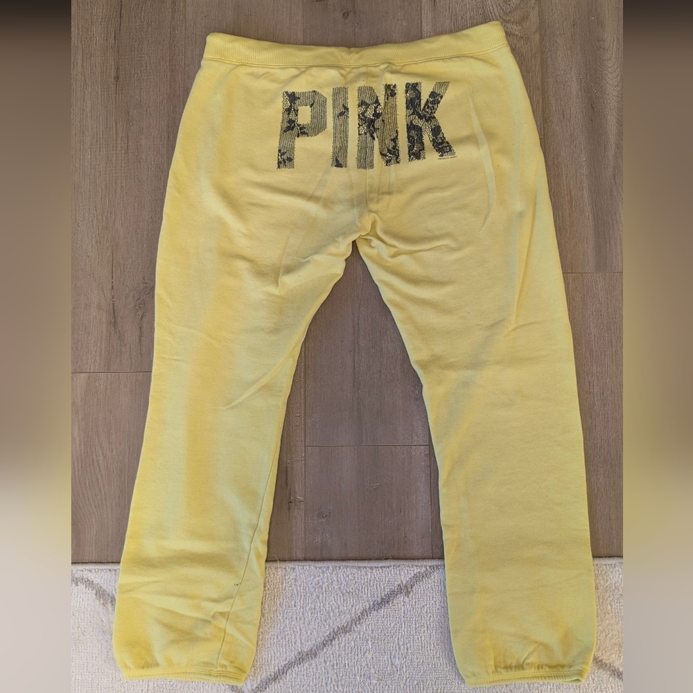 Yellow PINK Sweatpants